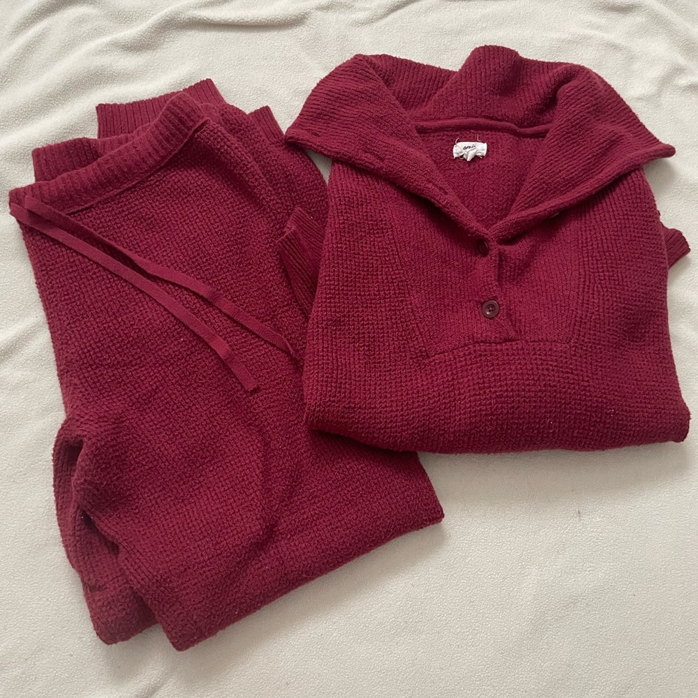 Aerie Waffleknit Set